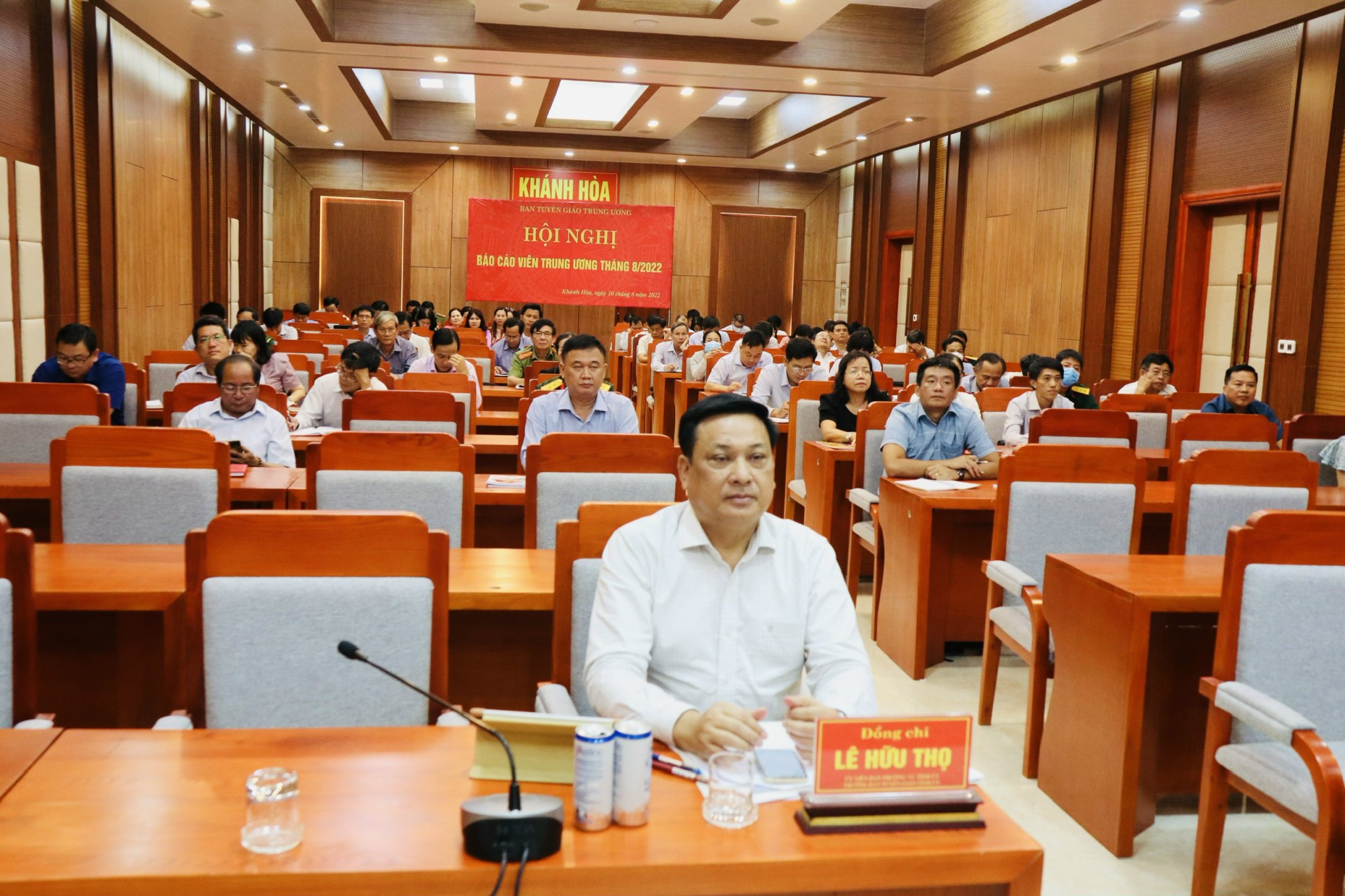 Hội nghị Báo cáo viên Trung ương tháng 8/2022